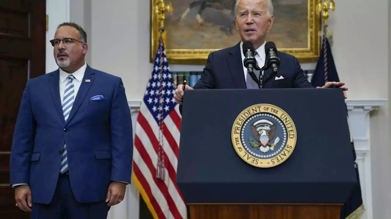 Conservative groups sue to block Biden plan canceling $39B in student loans