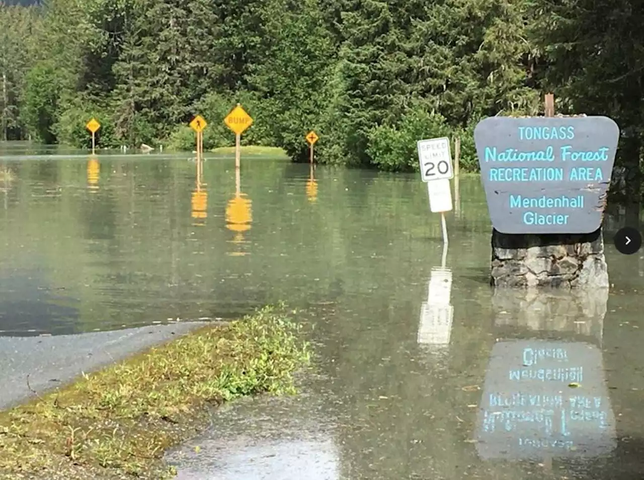 Alaska Flooding Destroys Structures, Sparks Juneau Evacuations