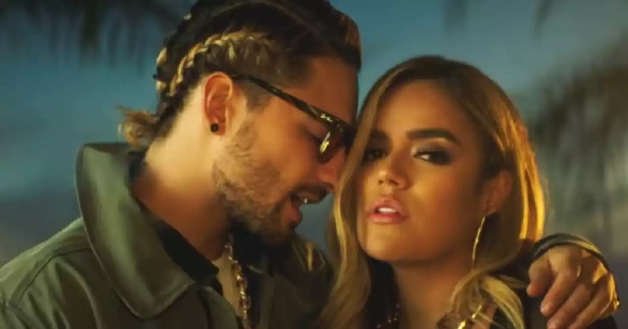 Maluma vivivó momento picante con Karol G en una piscina