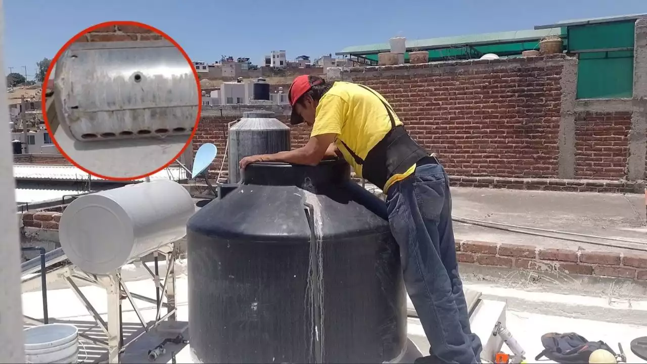 Todo este sarro trae el agua de León, y estas son sus consecuencias