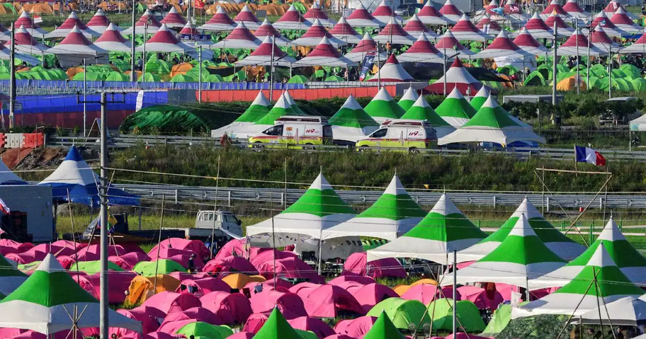 La grande fête mondiale des scouts en Corée du Sud écourtée à cause d'un typhon