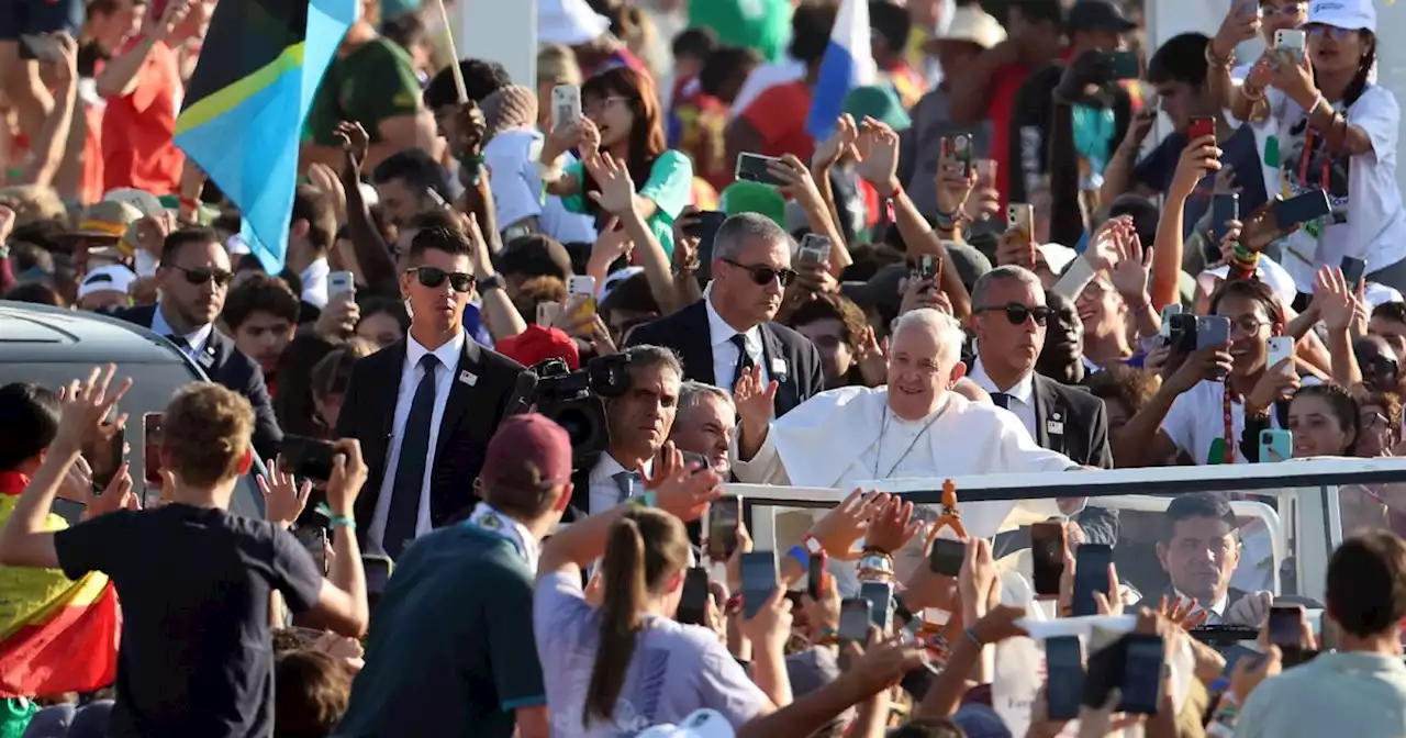 Le pape clôture les JMJ de Lisbonne devant 1,5 million de pèlerins