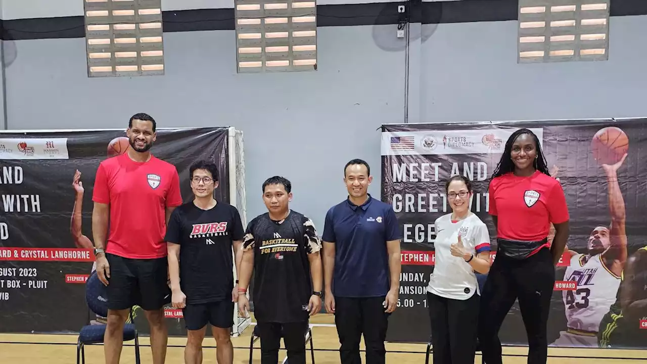 Kedubes AS Gelar Sports Envoy 2023, Datangkan Eks Pemain NBA dan WNBA ke Indonesia