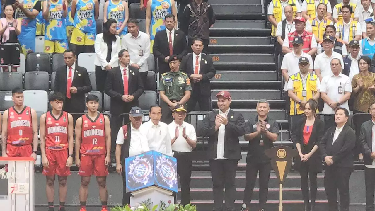 Resmikan Indonesia Arena, Jokowi: Bisa untuk Turnamen Basket hingga Konser