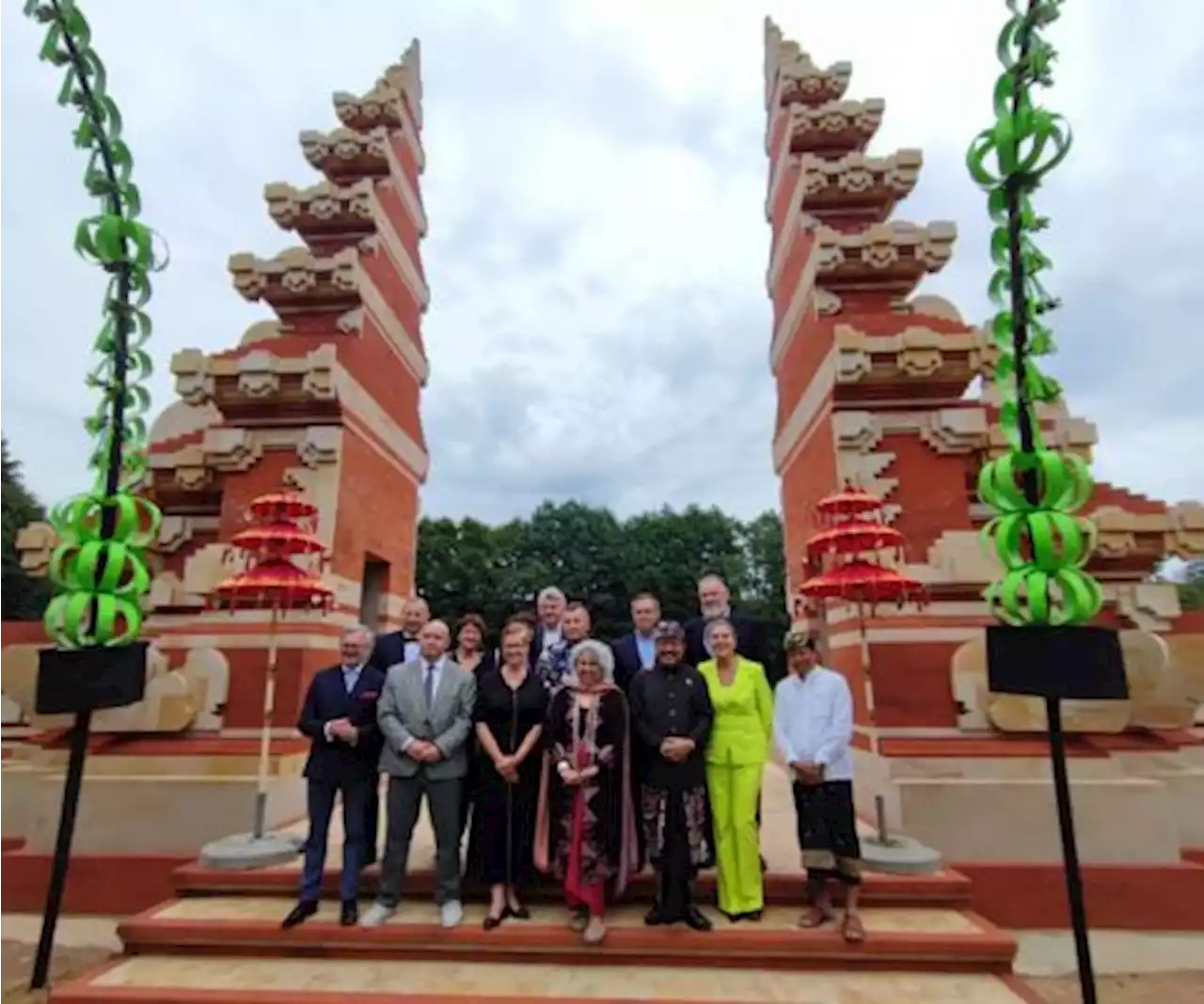 Polandia Bangun Candi Bentar Bali di Kota Gdansk