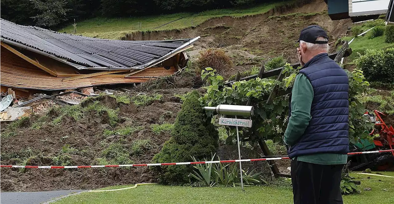 Hangrutschungen sind im Süden Österreichs nun das größte Problem