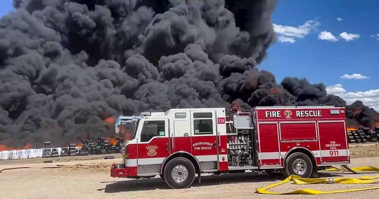 New Mexico Plastics Fire Contained, but Could Smolder for Days