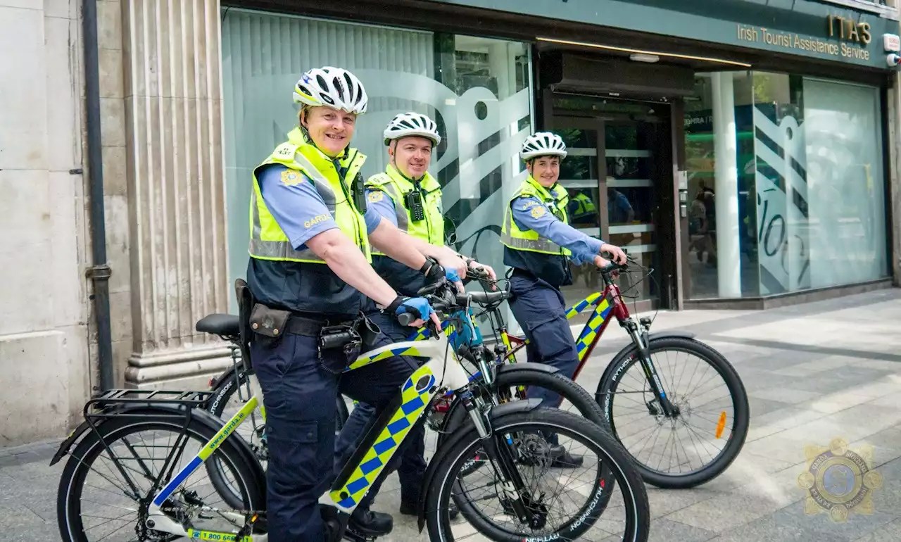 Garda Síochána introduce E-Bikes patrol in Dublin