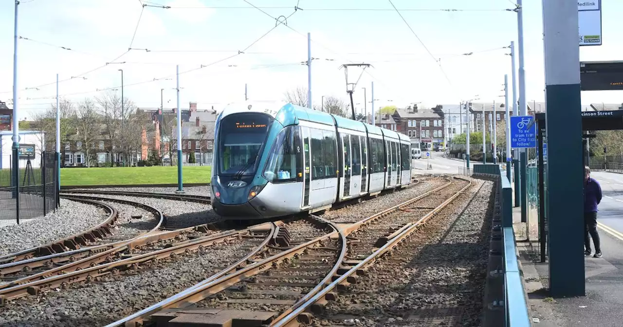 Medical emergency stops Nottingham tram services