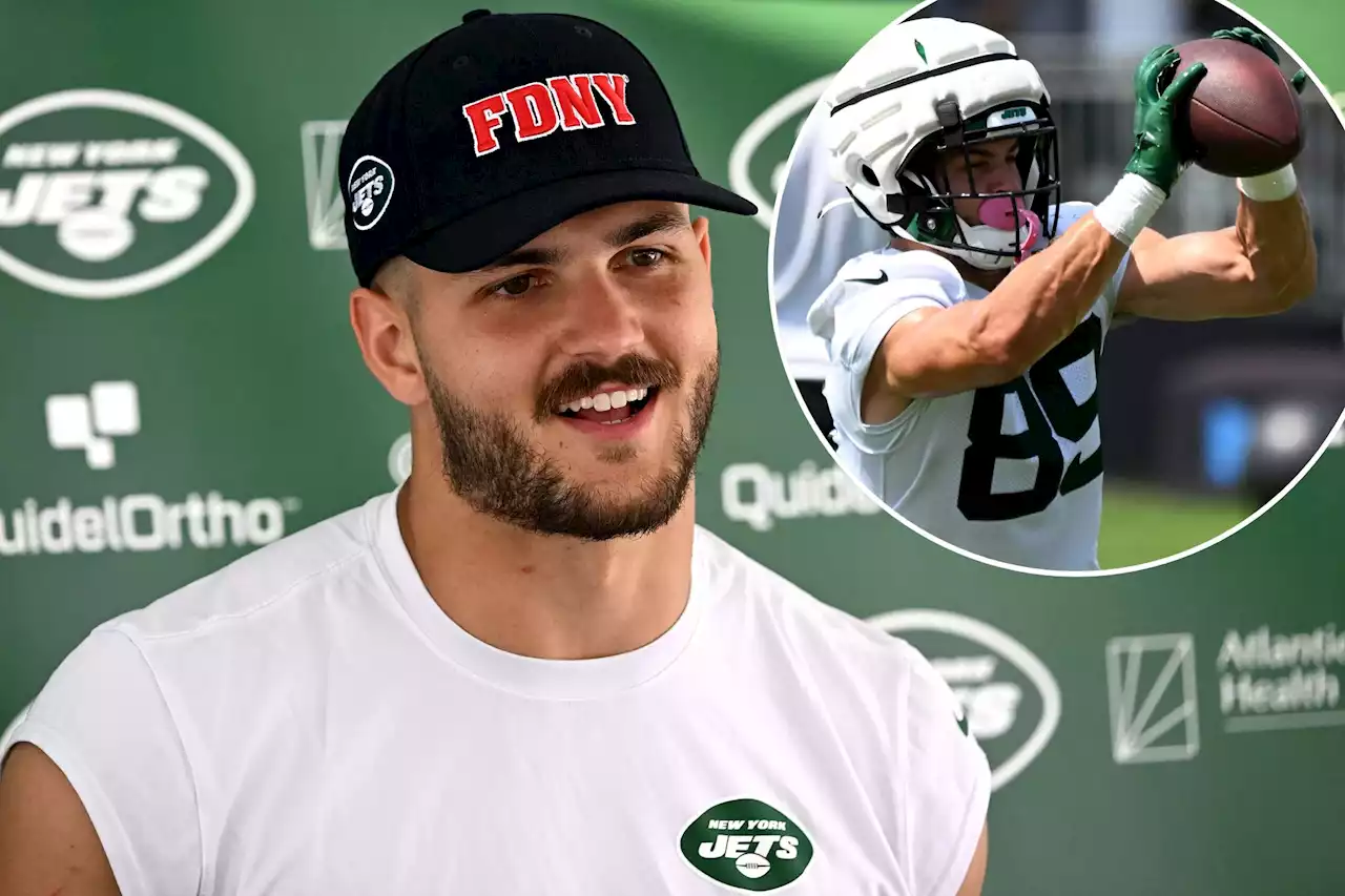 Jets’ Jeremy Ruckert making big strides after injury-riddled rookie season