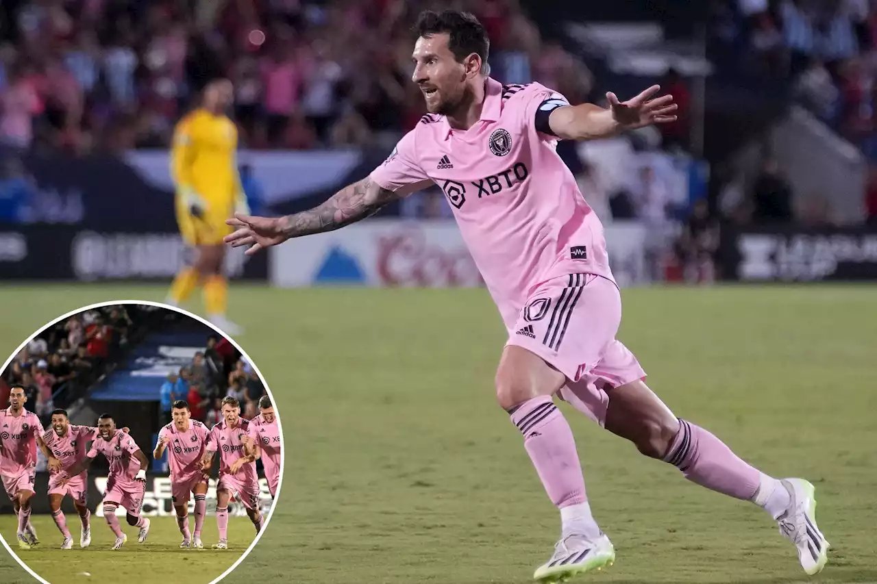 Lionel Messi scores twice to lead Inter Miami’s epic comeback win over FC Dallas