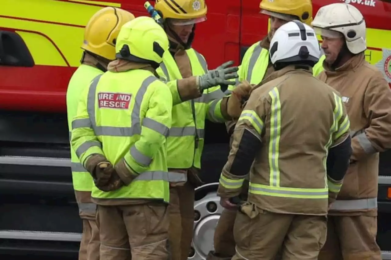 Road closures and bus delays as car found on fire