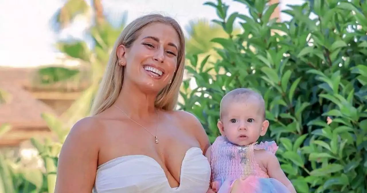 Stacey Solomon 'so grateful' as she stuns in gorgeous dress with family