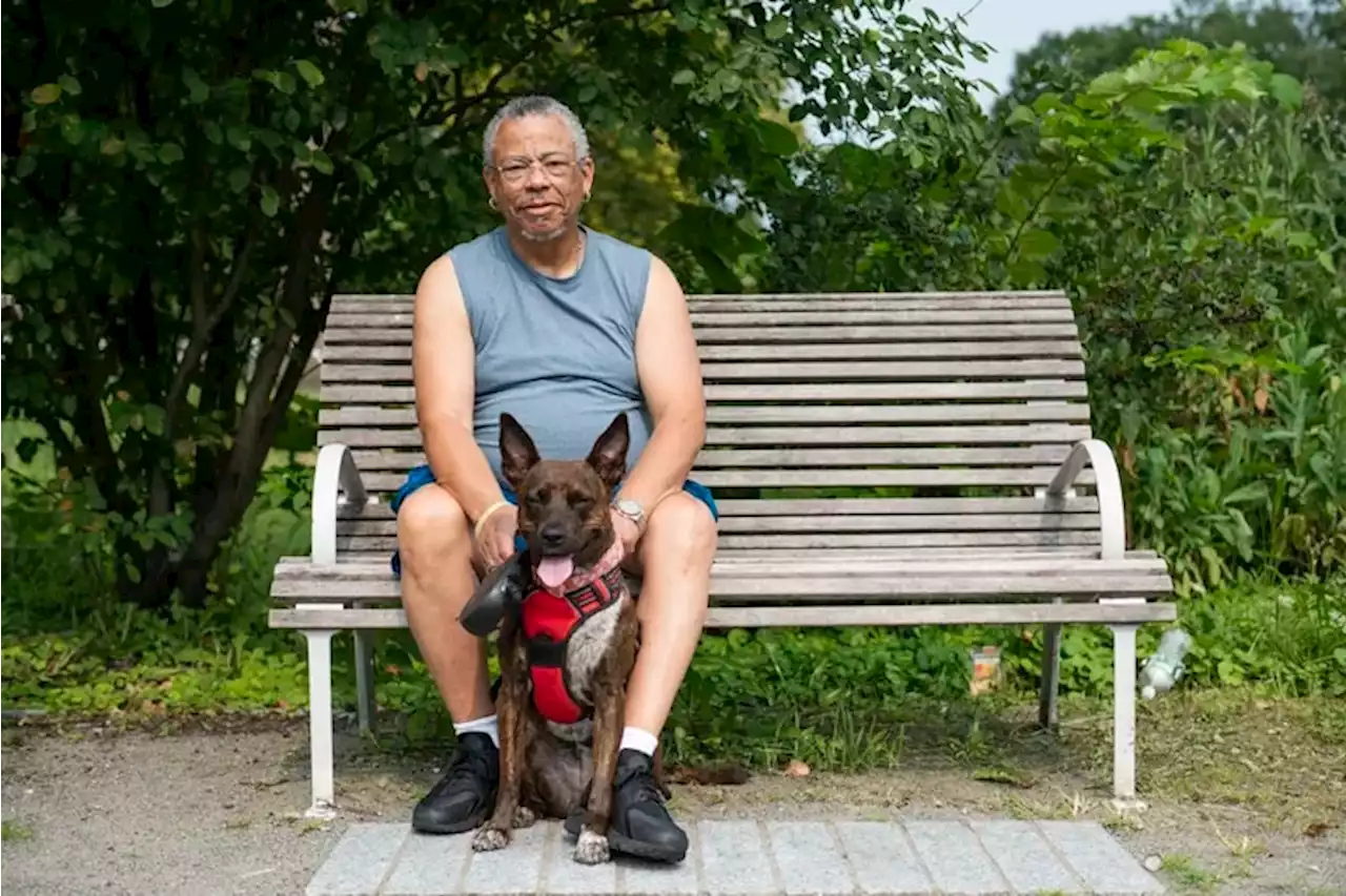 He served our country, his dog served him. When hard times hit, PAWS helped them both