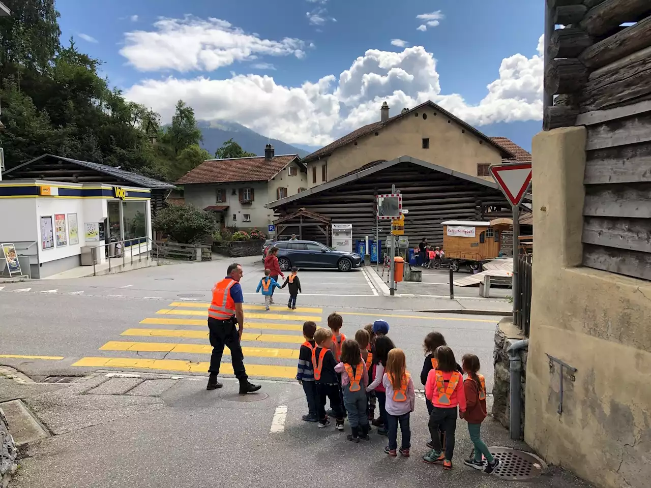 Kanton Graubünden: Stoppen für Schulkinder – Schulanfang 2023