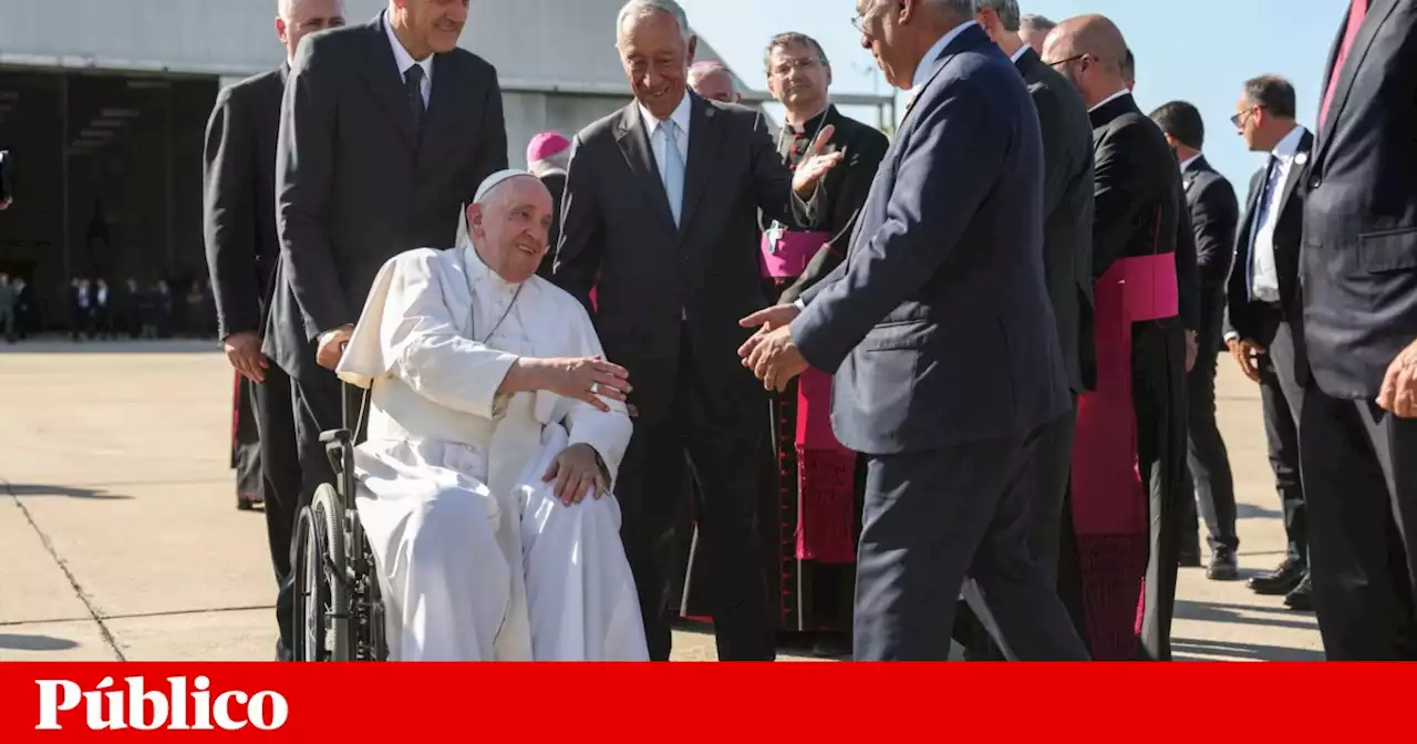 Costa agradece à Igreja Católica o “grande sucesso” da jornada com o Papa