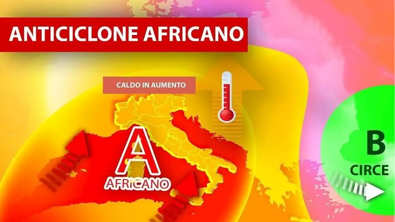 Previsioni meteo, torna il caldo africano con punte di 38 gradi in città