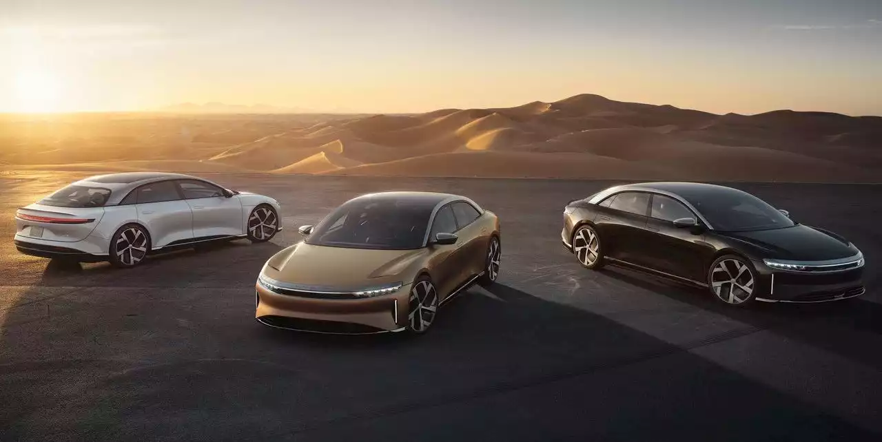 Lucid Air Pricing Slashed by Up to $12,400