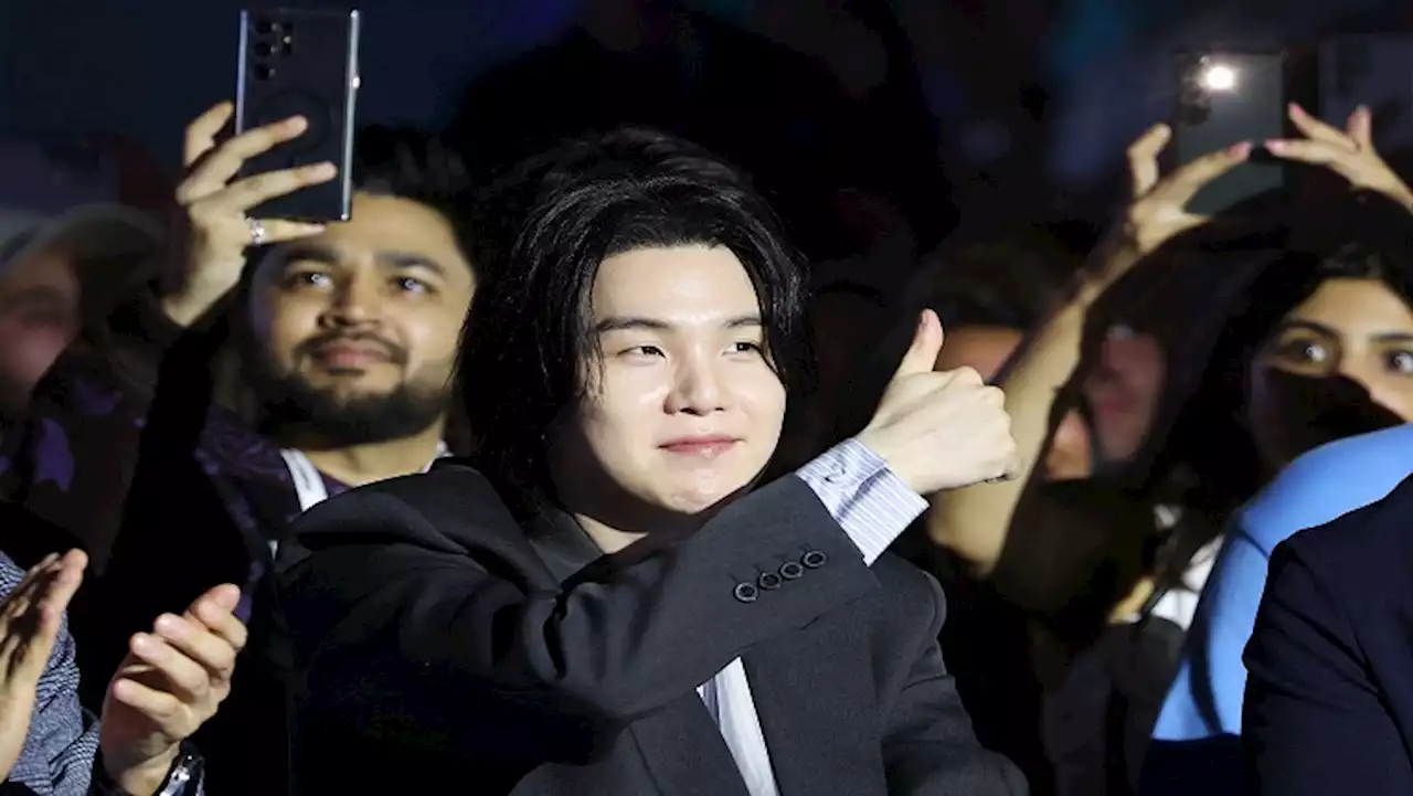 K-pop star BTS member Suga begins process to serve military duty - SABC News