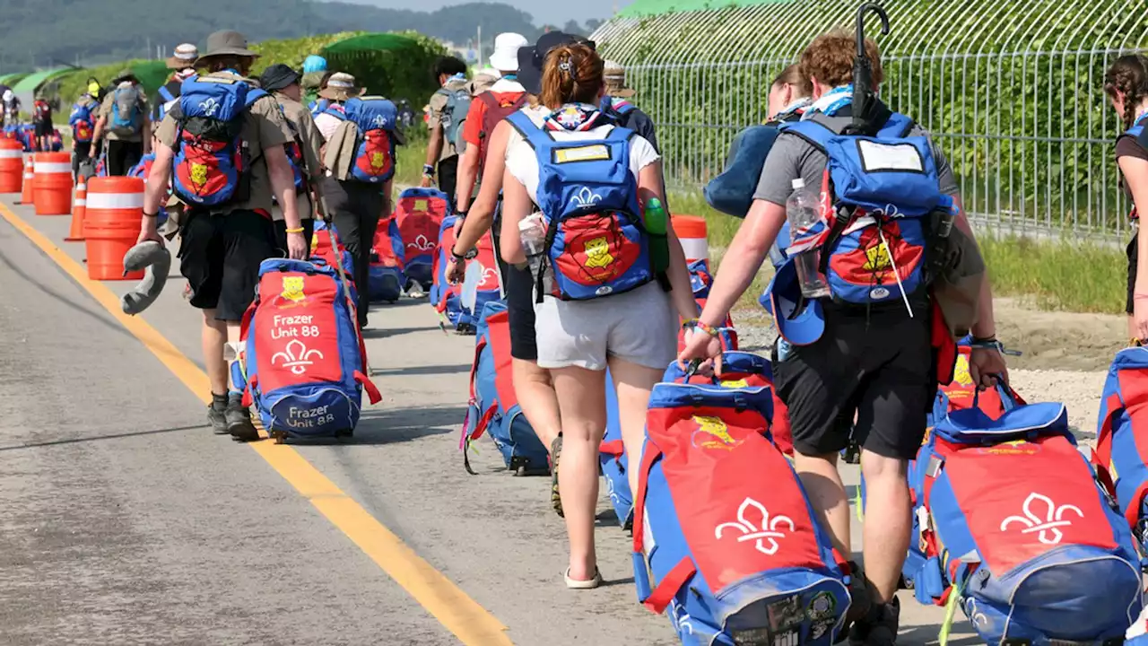 British Scouts move into Seoul hotels after heatwave hits World Jamboree site