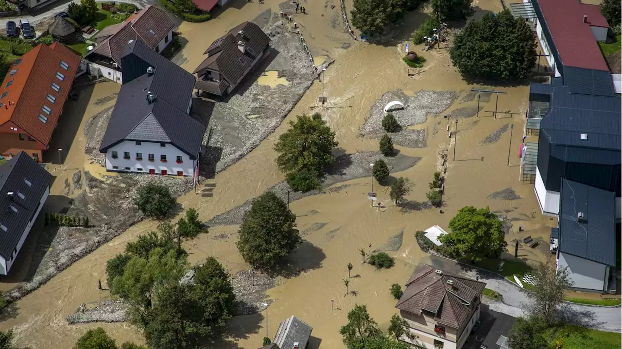 Unterstützung vom Technischen Hilfswerk: Deutschland kommt Slowenien nach Überschwemmungen zur Hilfe