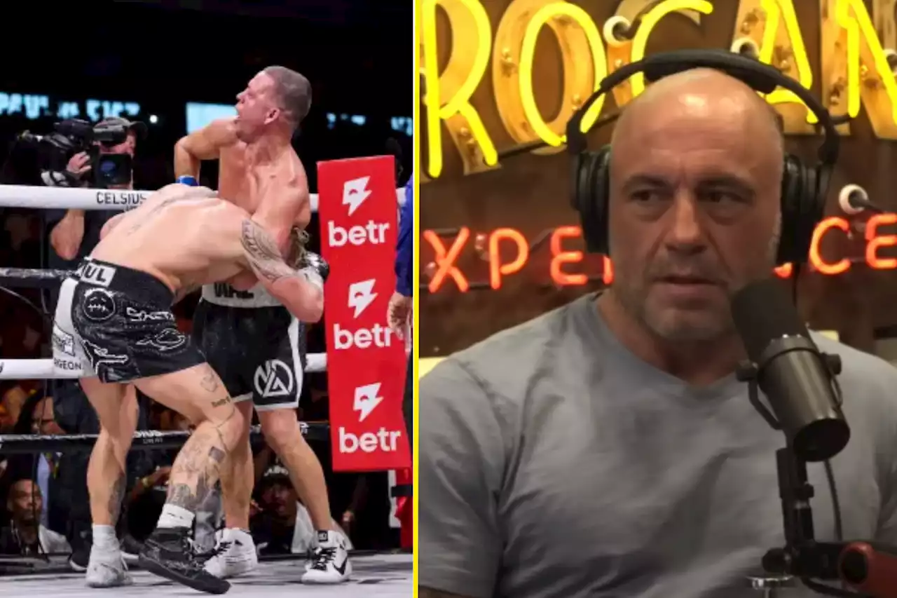 Joe Rogan predicts future MMA fight moments after Nate Diaz tries to choke Jake Paul