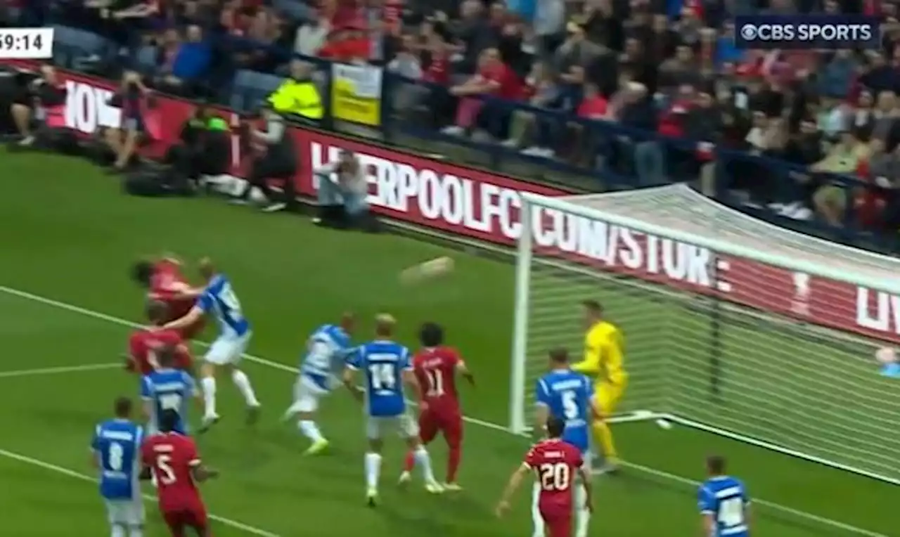 Liverpool fans are saying the same thing about Diaz after outrageous back heel flick goal