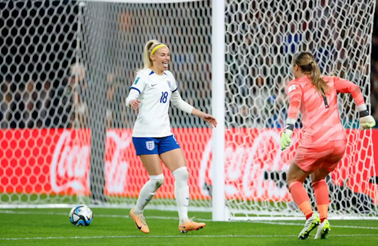 England overcome Lauren James red card to scrape past Nigeria on penalties