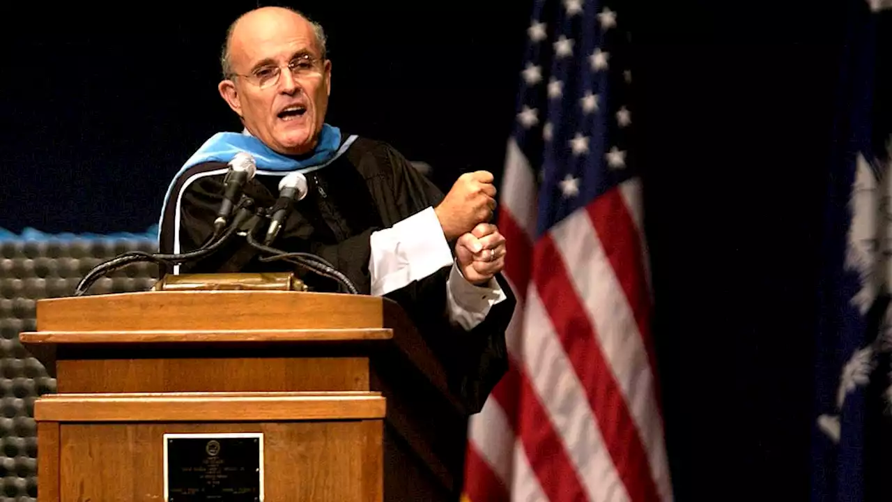 The Citadel Dodges Queries About Rudy’s Honorary Degree: Report