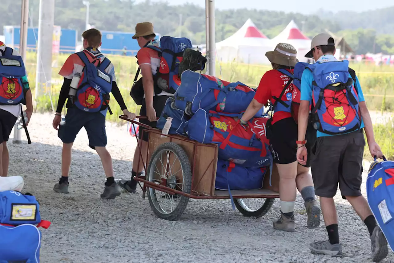 Thousands of Scouts to Leave South Korean World Jamboree as Storm Looms