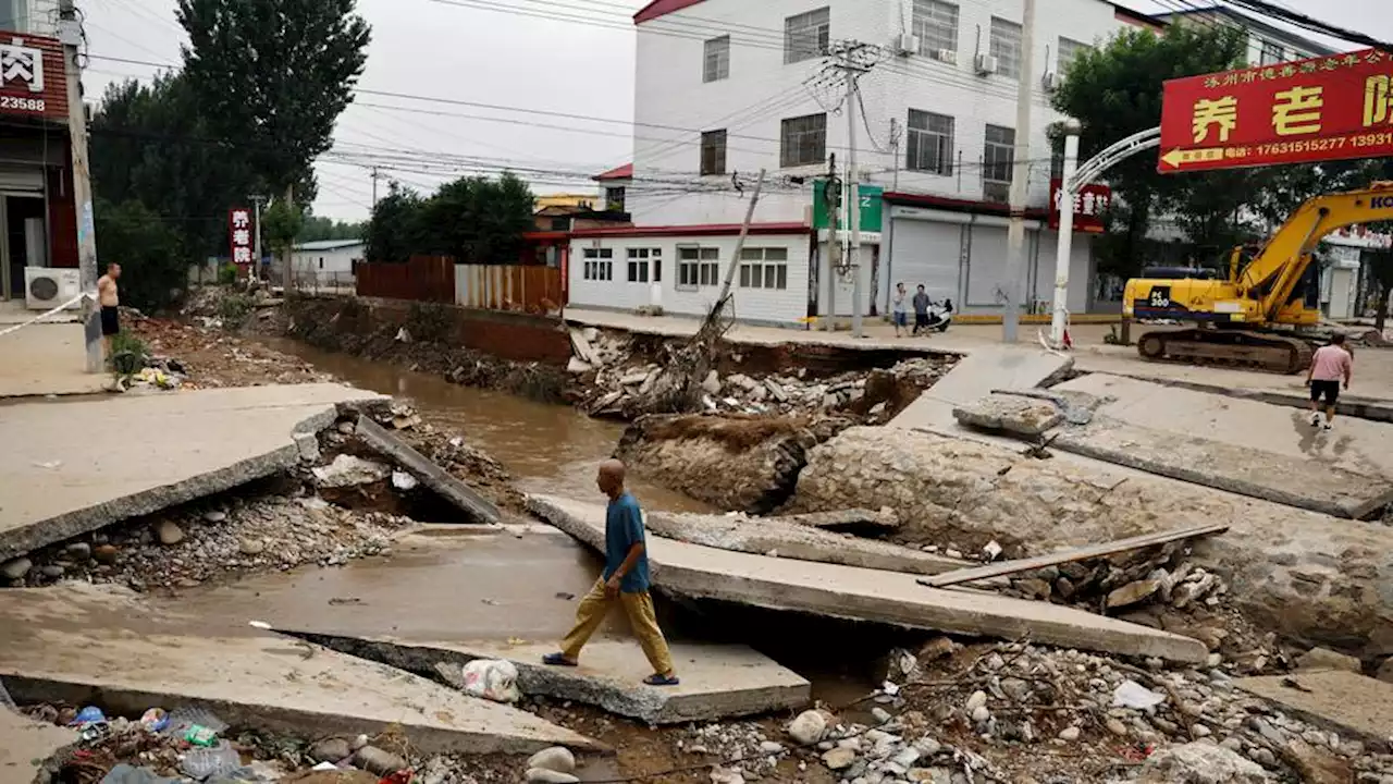 More deaths as Typhoon Doksuri causes floods in northeastern China