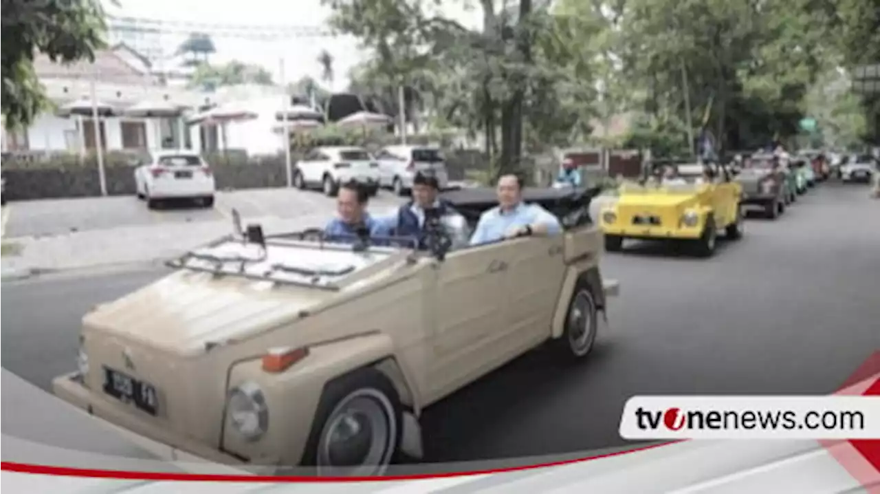 Naik VW Bareng Anies Baswedan di Bandung, AHY: Kebersamaan dan Tujuan yang Sama untuk Perubahan