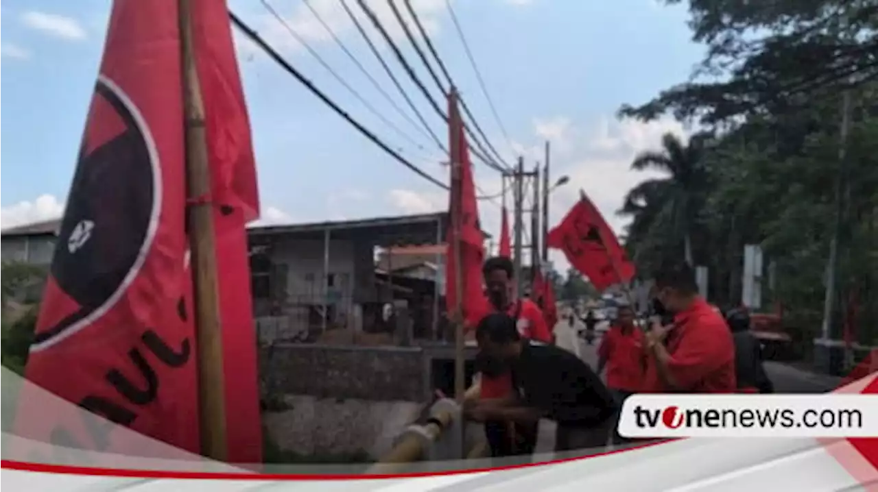 PDIP Resmi Laporkan Aktivis HMI yang Bakar Bendera Partai Berlambang Banteng