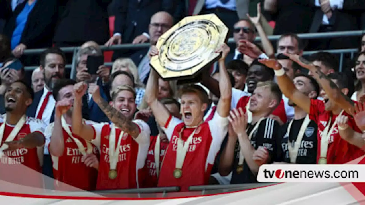 Tumbangkan Manchester City, Arsenal Juara Community Shield