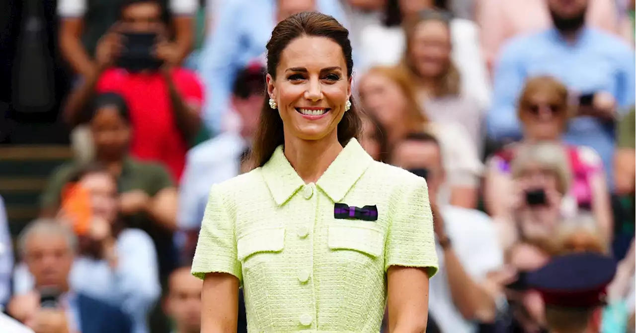 Kate Middleton Perfectly Coordinates With Tennis Balls at Wimbledon