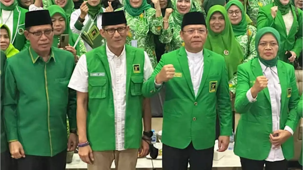 PPP Targetkan 11 Juta Suara di Pemilu 2024, Sandiaga Uno Ungkap Strateginya