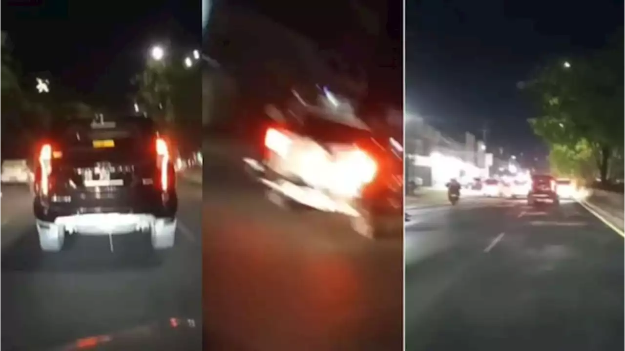 Viral Mobil Pajero Ugal-ugalan di Makassar, Netizen: Viralkan, Tangkap!