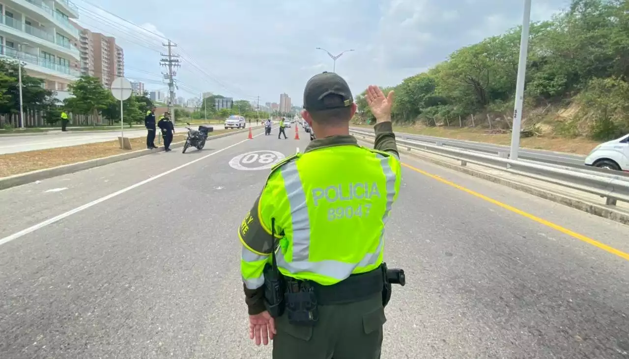 Cero muertos y 3 heridos en cinco accidentes en puente festivo en Barranquilla