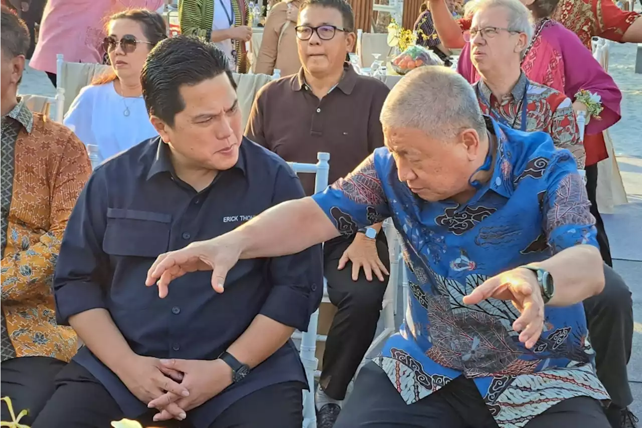 Erick Thohir Resmikan Proyek Properti Aguan di PIK 2