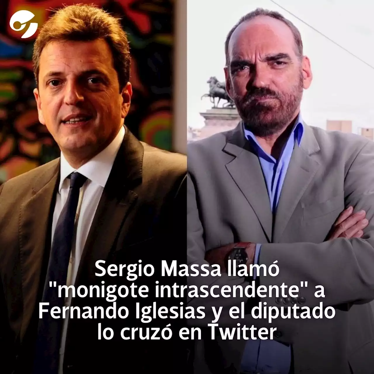 Massa llamó 'monigote intrascendente' a Fernando Iglesias y el diputado salió a cruzarlo