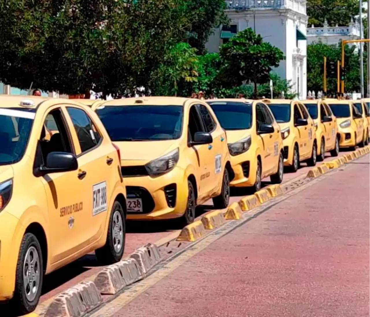 Recuerde: Este miércoles hay paro de taxistas en Cartagena