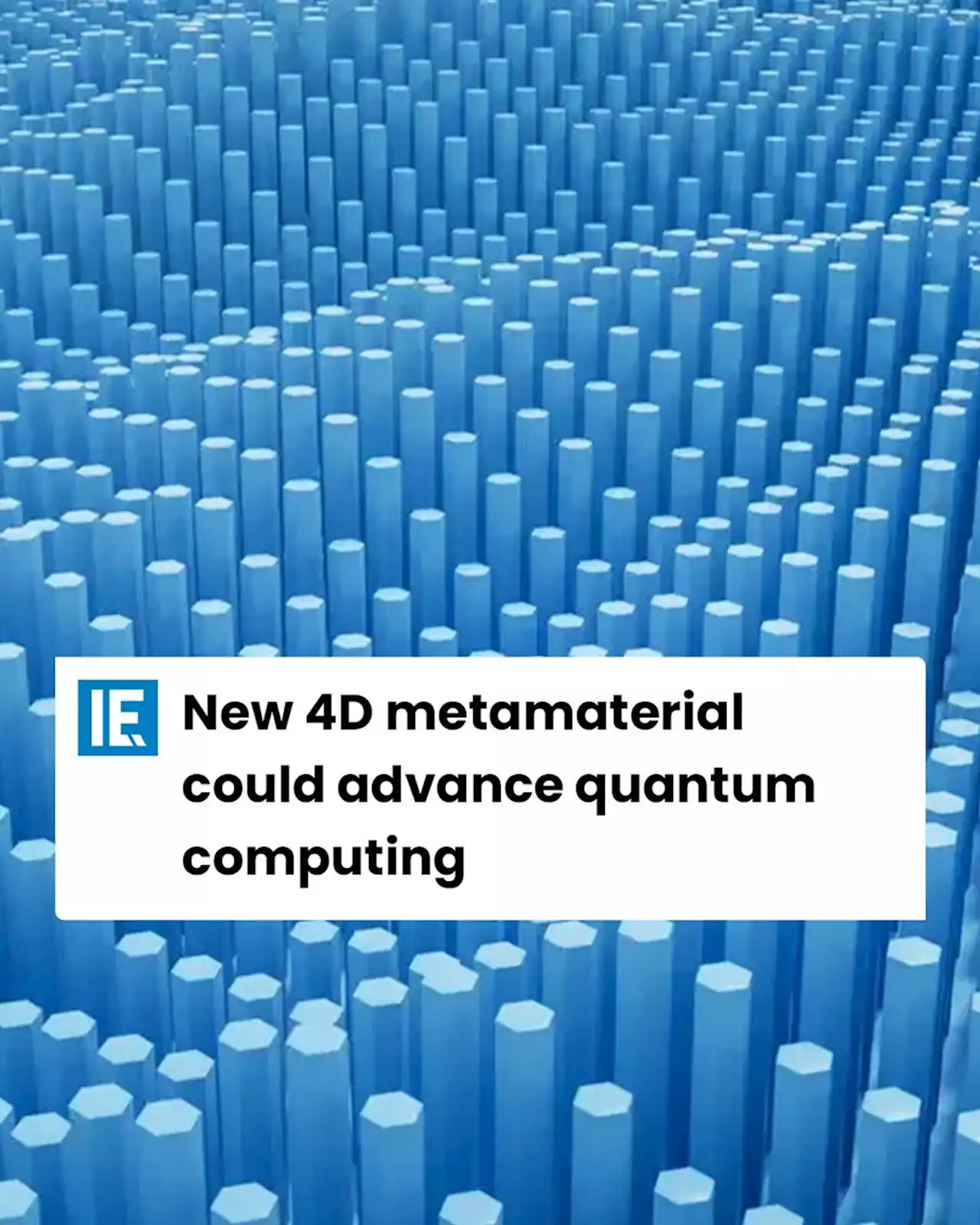 New 4D Metamaterial Advances Quantum Computing