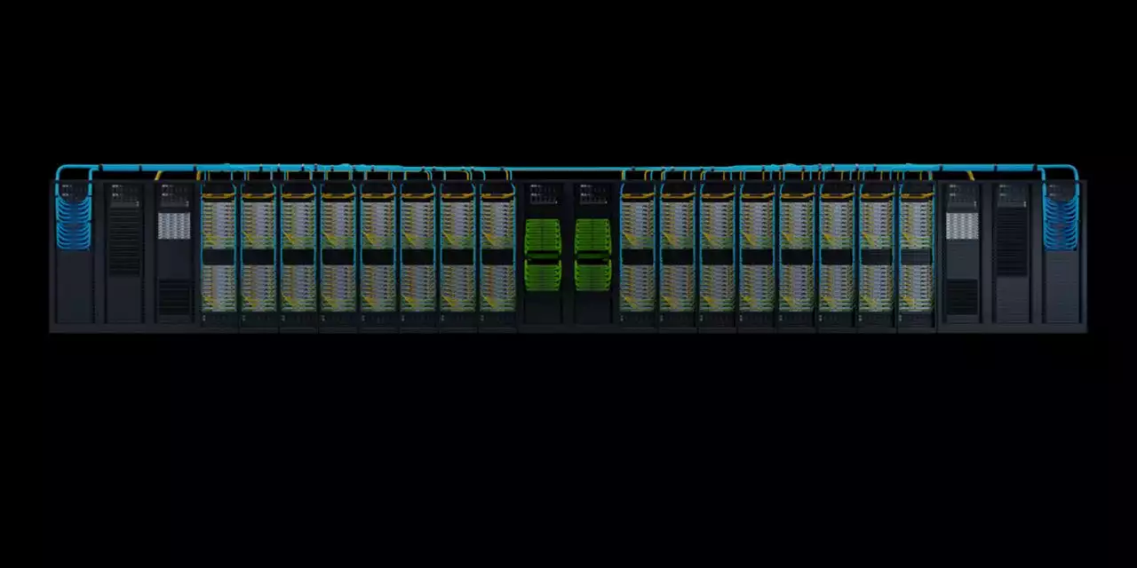 Nvidia's stock slips on introduction of new AI data-center CPU+GPU chip