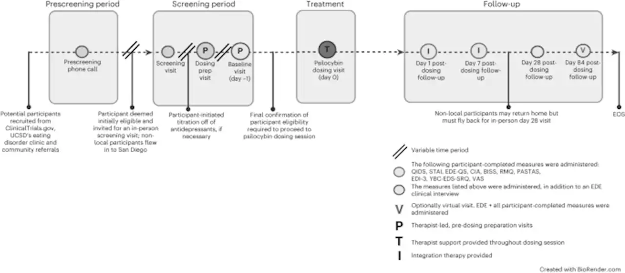 Psilocybin Therapy for Females with Anorexia Nervosa: Phase 1 Feasibility Study