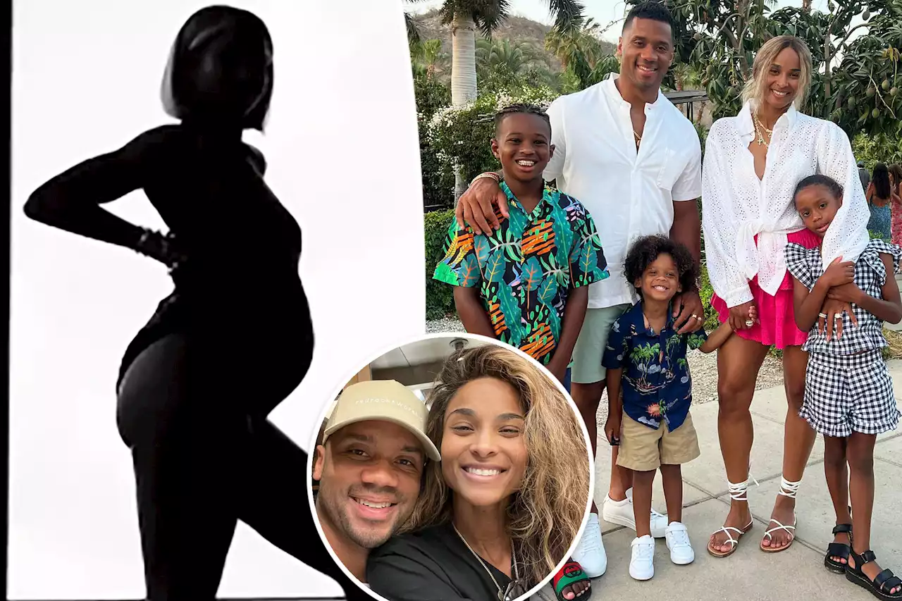 Ciara is pregnant with fourth baby, her third with Russell Wilson