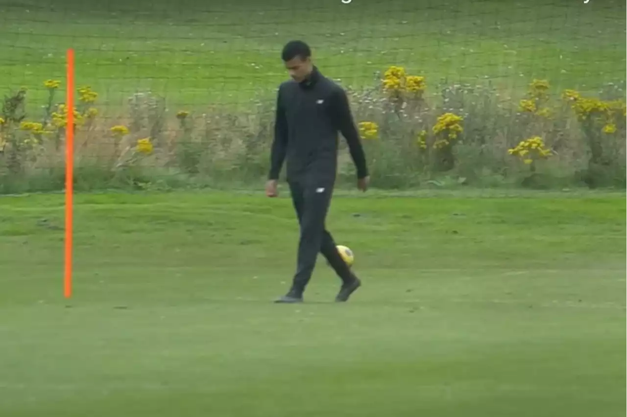 Mason Greenwood spotted training in park as Man United set to make decision on his future