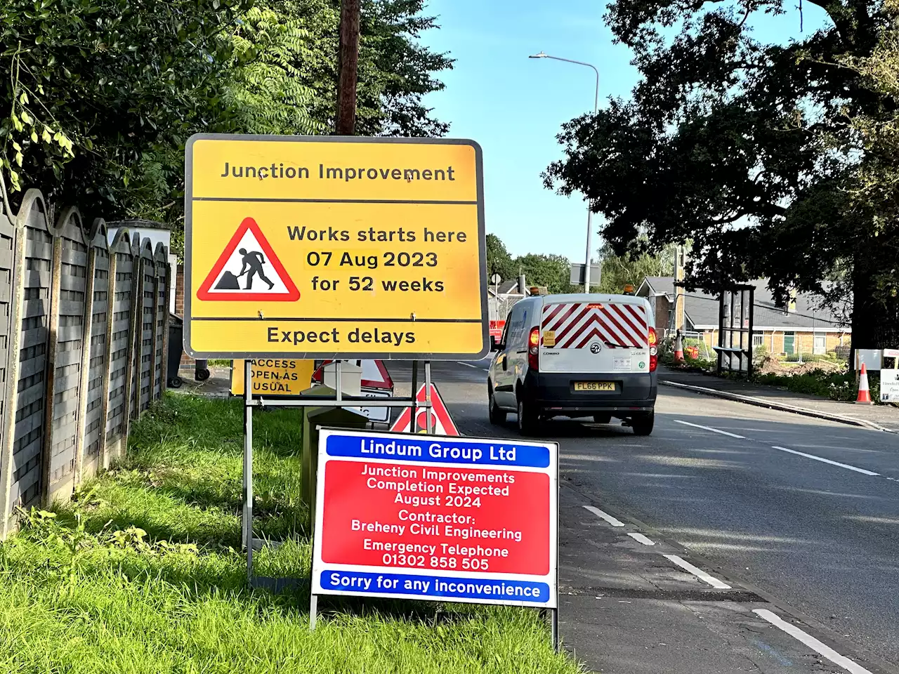 From six minutes to nearly an hour: Driver's nightmare caused by Skellingthorpe Road works