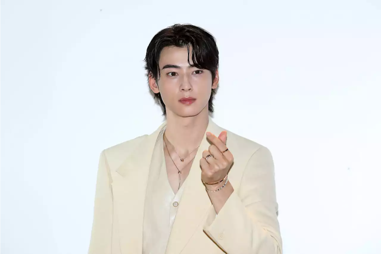Astro’s Cha Eun-woo Suits Up for Chaumet Pop-up Opening in Seoul