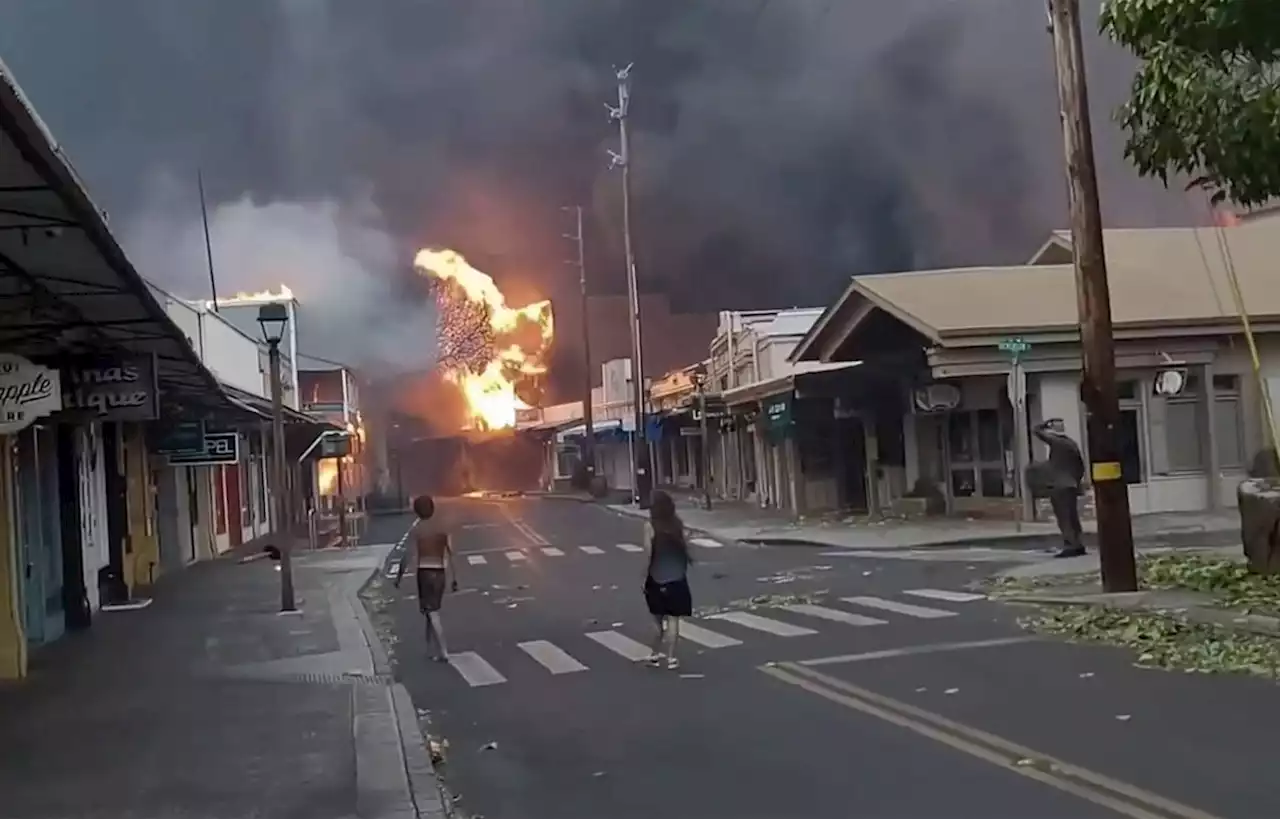 Scènes « apocalyptiques » à Hawaï, en proie à des incendies