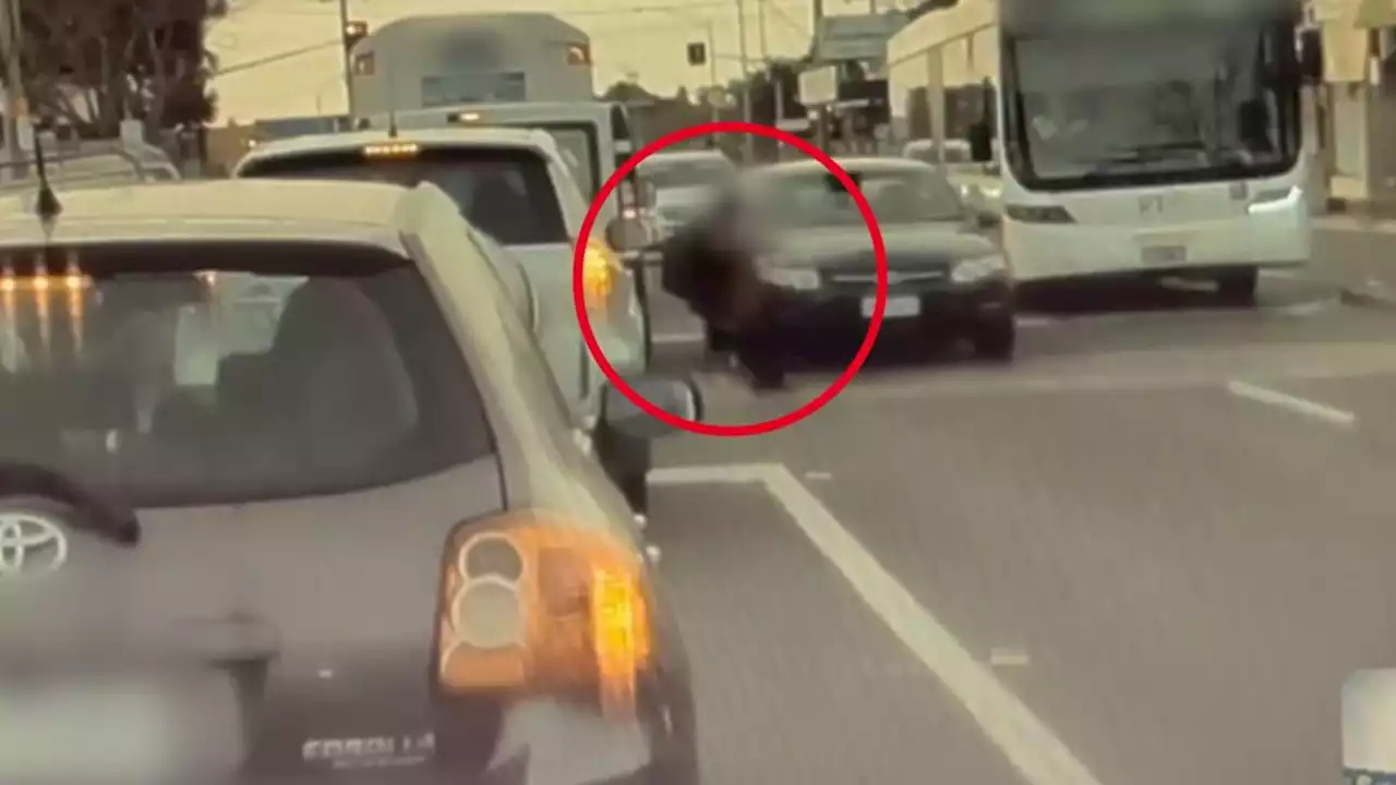 Footage captures terrifying moment 13-year-old hit by car in Melbourne